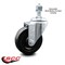Service Caster 4 Inch Hard Rubber Wheel Swivel 1/2 Inch Threaded Stem Caster SCC-TS20S414-HRS-121315 - alternate 2
